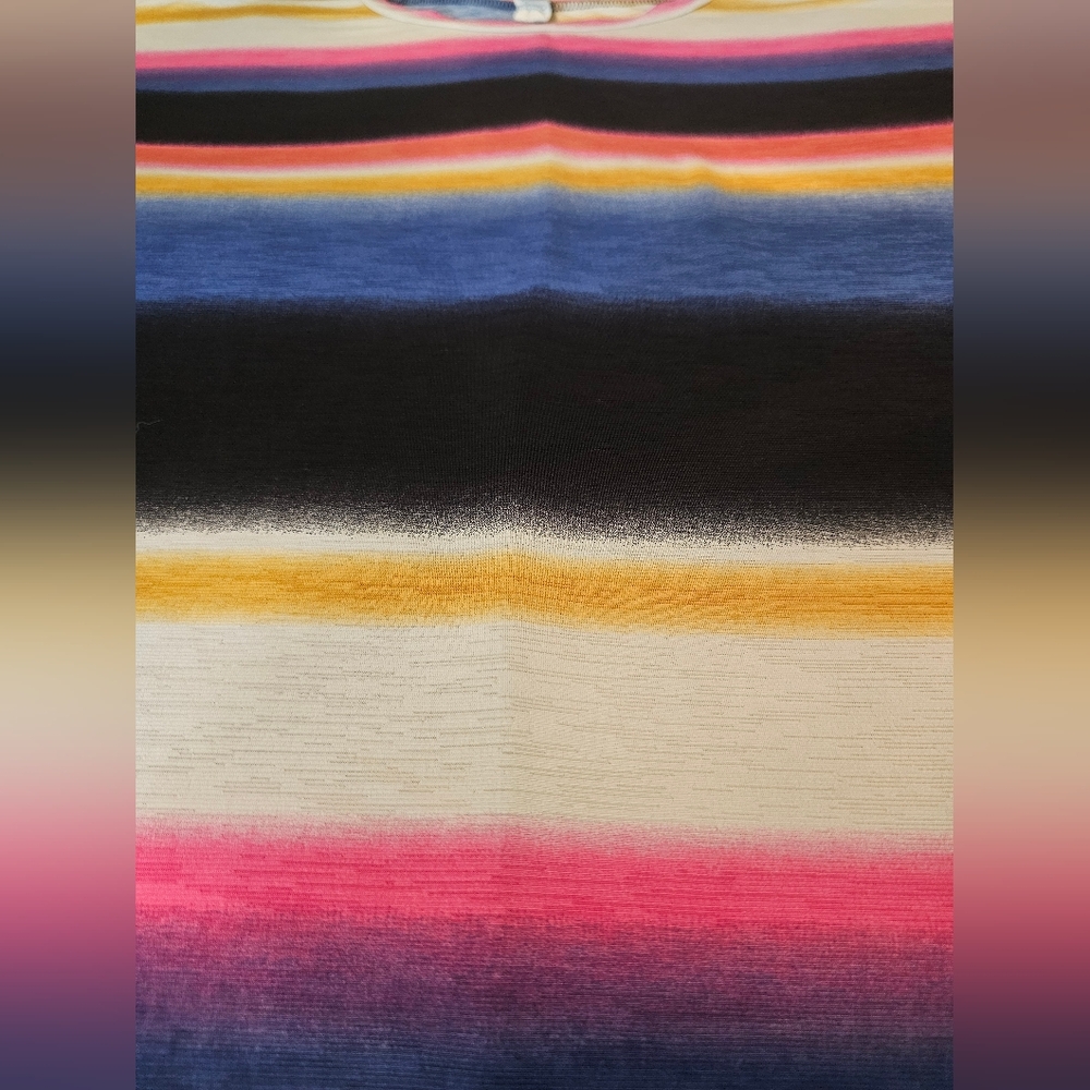 Sew In Love Multi Color Striped Top - Picture 5 of 9